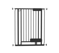 Ingenuity Puerta para bebé con Pedal Manos Libres, Soporte de presión o Hardware, 73-80 cm de Ancho, Doble Bloqueo, Apto para Mascotas