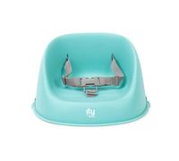 Ingenuity, Silla elevadora de comida para bebés fácil de limpiar My Spot, arnés de 3 puntos de anclaje, correas extraíbles lavables - Cerceta