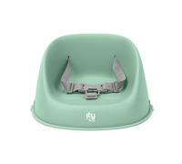 Silla elevadora de comida para bebés fácil de limpiar My Spot de ity by Ingenuity, arnés de 3 puntos de anclaje, correas extraíbles lavables - Verde