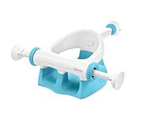Ingenuity, Summer, Mi Asiento de Baño para Bañar al Bebé Sentado, Ventosas de Seguridad, Respaldo para Asistir al Bebé Sentado, Fácil Instalación y Almacenaje, Aqua