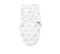 Ingenuity SwaddleMe Manta de la Monogram Collection, para edades entre 0 y 3 meses, entre 3,2 y 6,35 kilos, 1 unidad, 0.5 TOG - Garabato de elefante