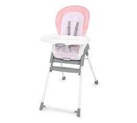 Ingenuity Trona plegable 6 en 1 Trio, 6 modos de uso, silla para niños pequeños, patas plegables, para edades entre 6 meses y 5 años, Rosa
