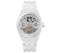 Ingersoll 1892 The Broadway: Reloj automático de 43 mm para Caballero con Esfera Blanca y Correa de cerámica Blanca I15103