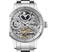 Ingersoll The Jazz Mens Automatic Watch I07703 with a Silver Dial and a Silver Stainless Steel Band