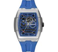 Ingersoll Reloj Automático The Challenger 42mm Hombre con Esfera Azul y Correa PU Azul I12308