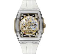 Ingersoll Reloj AutomáticoIngersoll The Challenger 42mm para Caballero con Esfera Blanca y Correa PU Blanca I12308