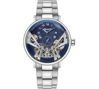 Ingersoll Reloj Automático The Tennessee 45mm para Caballero con Esfera Azul y Pulsera de Acero Inoxidable Plateada I13104
