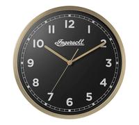 Ingersoll IC001GB Reloj de pared 30 cm Cuarzo Negro