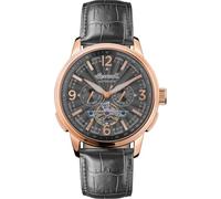 Ingersoll Men's The Regent Automatic Watch with Black Dial and Black Leather Strap I00302B