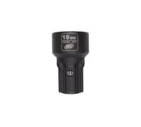 Ingersoll-Rand DXS2 Vaso de impacto, 18mm métrico estándar, acero cromo-molibdeno