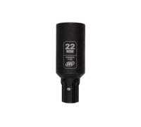Ingersoll-Rand DXS2 Vaso de impacto profundo, 22mm métrico, acero cromo-molibdeno