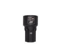 Ingersoll-Rand DXS2SM17 Vaso de impacto, 17mm métrico estándar, acero cromo-molibdeno