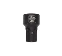 Ingersoll-Rand DXS2SM19 Vaso de impacto, 19mm métrico, acero cromo-molibdeno, alta eficiencia de torque