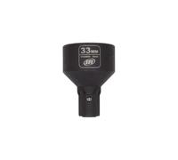 Ingersoll-Rand DXS2SM33 Vaso de impacto, 33mm métrico estándar, acero cromo-molibdeno