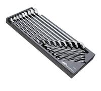 Ingersoll Rand Hand Tools Tech Solutions Master - Juego de 14 llaves antideslizantes para mbinación SAE- 752008, color plateado