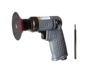 Ingersoll Rand Juego de Mini Lijadora Orbital 3128KA - Lijadora Orbital de Aire Comprimido, Pequeña y Compacta para Lijar Madera y Metal