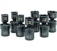 Ingersoll Rand Set Llaves de Vaso Universal 1/2'' 7 Piezas Acero Cr-Mo Alta Resistencia para Taller Automotriz