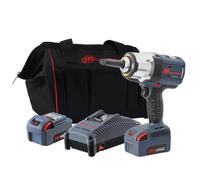Ingersoll-Rand W7252-K22B-EU potente llave impacto inalámbrica 1/2" 20V con 2 baterías 5Ah y cargador, duradera y ligera con control de potencia IQV
