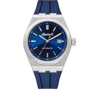 Ingersoll Reloj automático The Rider para Hombre de 51mm con Esfera Azul y Correa de PU Azul I16802