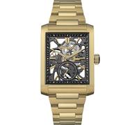Ingersoll Reloj automático The Spur para Hombre de 47mm con Esfera Esqueleto Negra y Pulsera Dorada de Acero Inoxidable I17002