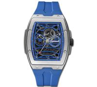Ingersoll Reloj Automático The Challenger 42mm Hombre con Esfera Azul y Correa PU Azul I12308