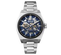 Ingersoll Vert Reloj automático para Hombre de 43 mm con Esfera Verde y Correa Plateada de Acero Inoxidable