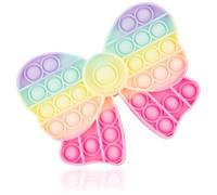 INGJIA Push and Pop Bubble Fidget Toy, Juguete Antiestres Educativo para aliviar el estrés, Necesidades Especiales silenciosas Aula para niños(1)