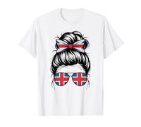 Inglaterra Born Pride Flag Match Favorite Game Day Camiseta