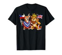 Inglaterra británicas chilenas Bandera Chile Reino Unido Camiseta