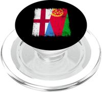 Inglaterra Eritrea Media Bandera Inglesa Herencia Eritrea PopSockets PopGrip para MagSafe