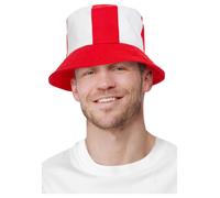 Inglaterra Euros Disfraz Inglés Fútbol Bandera Cubo Gorro Hombre Mujer George Cr