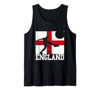 Inglaterra Fútbol Bandera Inglesa Rugby Team St George'S Cross Camiseta sin Mangas