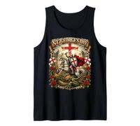 Inglaterra RedCross St George'S Day Clásico Inglés Camiseta sin Mangas