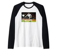 Inglaterra V Turquía Stuart Pearce Copa Mundial de Fútbol 1991 Camiseta Manga Raglan