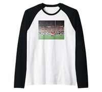 Inglaterra vence la Final de la Copa Mundial de Alemania Occidental de 1966 Camiseta Manga Raglan