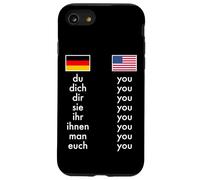 Inglés Alemán Gramática Aprendizaje Divertido Profesores Carcasa para iPhone SE (2020) / 7/8