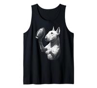 Inglés Bull Terrier Americano Fútbol Americano Deportes Camiseta sin Mangas