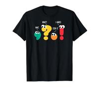Inglés Espere Qué Deténgalo Estoy de Acuerdo Camiseta gráfica económica, Hombre, Negro, L