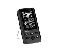 Inglés: Generador de tono de carga de 1 hora, tono fijo 3H y modo de calibración 10H, vibración de 410Hz - 450Hz, batería .7V/600mAh, material ABS, para cuerda/orquestal/vocal/violín/doce E