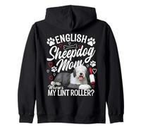 Inglés Pastor Mamá Mamá ¿Dónde está mi Pastor Inglés Sudadera con Capucha