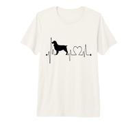 Inglés Springer Spaniel Perro Heartbeat ECG Funny Dogs Lover Camiseta Premium