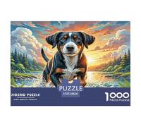 Inglés Springer Spaniel Puzzles Imposible,desafío for Adults Juego Educativo 1000 Piezas Obra De Arte De Juego De para Adultos Y Niños A Partir De 12 Años 38x26cm/1000pcs
