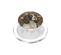 Inglés Springer Spaniel William Morris Floral Dog Art PopSockets PopGrip para MagSafe