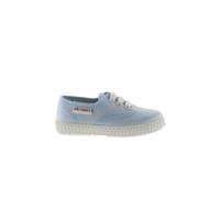 Inglesas De Lona Victoria 1915 Con Cordones Blancos MKP