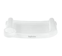 Inglesina Bandeja para comida rápida con soporte para bebidas para silla de mesa Fast Inglesina, lavable en lavavajillas