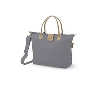 Inglesina Day Bag Element, Paper Blue, Práctica Bolsa con Bandolera Ajustable, Algodón y Lino