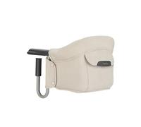 Inglesina Fast, Asiento de Mesa Plegable, Beige (Desert Beige), Fácil de Transportar, Lavable, Instalación Segura, Hasta 15 kg, 35 x 27 42 cm