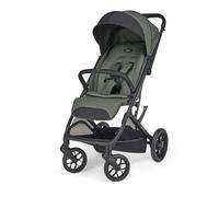 Inglesina Maior - Cochecito compacto y ligero de 7,9 kg, ruedas grandes amortiguadas, asiento amplio All Season, cierre con una mano, capota UPF 50+, hasta 22 kg, Taiga Green
