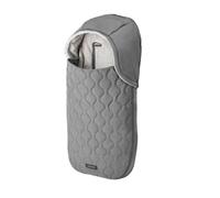 Inglesina Saco Térmico Newborn 3 en 1 para Capazo y Silla de Coche, Interior de Forro Polar Cálido, Exterior Acolchado Resistente al Agua, Capucha Extraíble, 40 x 76 cm, Uni Grey