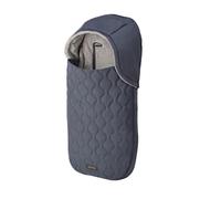 Inglesina Saco Térmico Newborn 3 en 1 para Capazo y Silla de Coche, Interior de Forro Polar Cálido, Exterior Acolchado Resistente al Agua, Capucha Extraíble, 40 x 76 cm, Blue